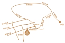 尚东新天地交通图